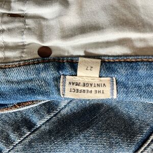 The perfect vintage jean , distressed